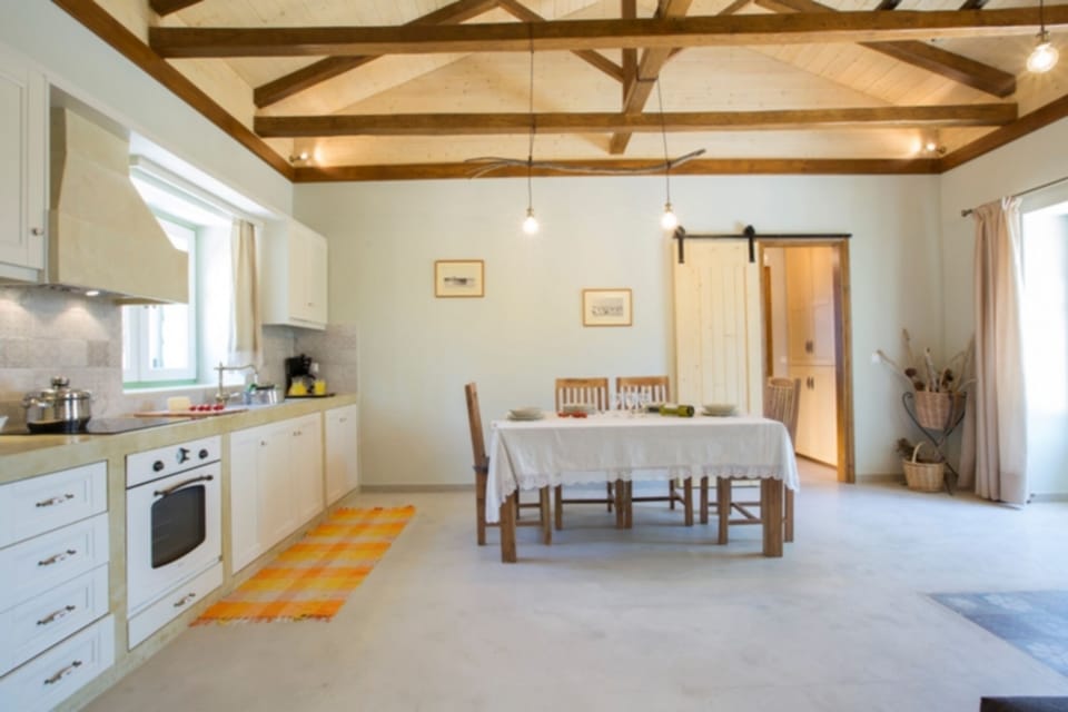dining area & kitchen