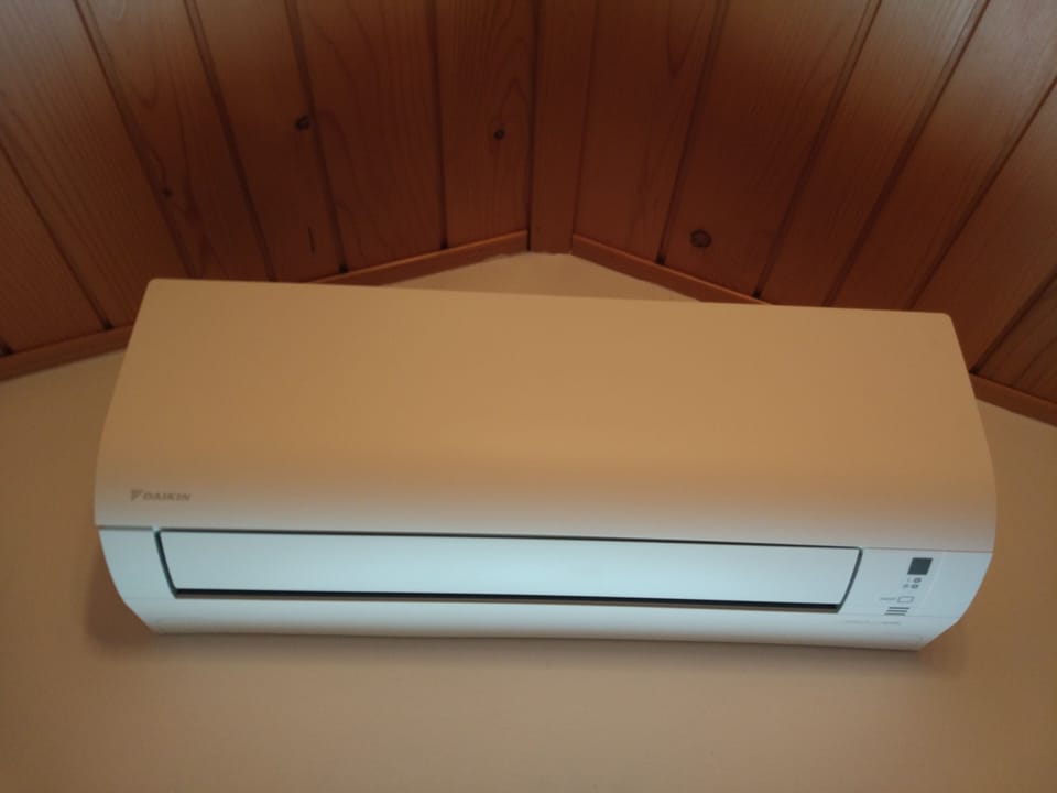 The apartment is air conditioned