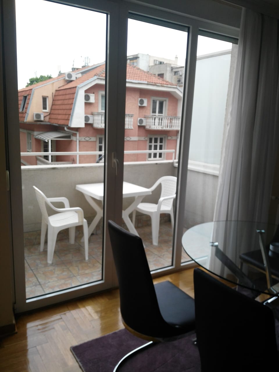 terrace from the living room
