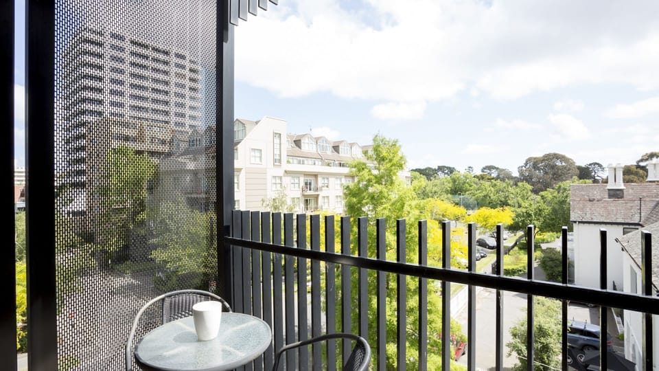 View from balcony