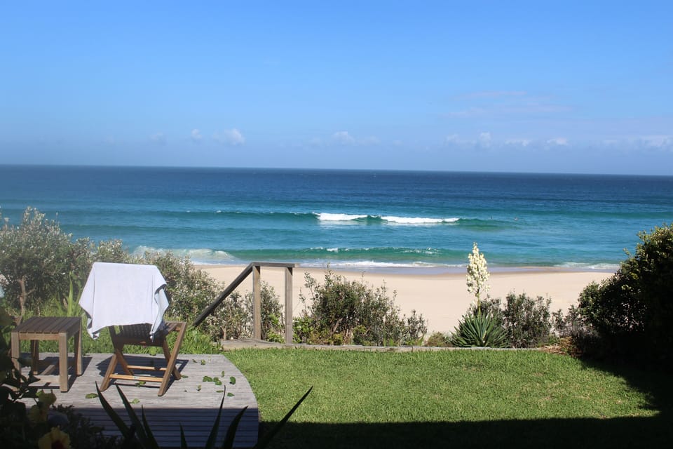 The view from Azure's back deck.