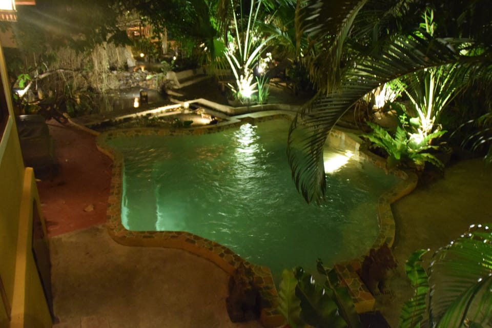 Salt Water Massage Pool...at your Bungalow Door