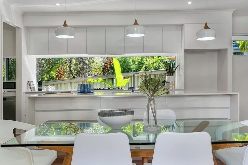 Kitchen and indoor dining table