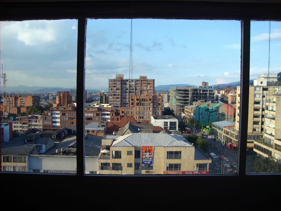 View towards the north