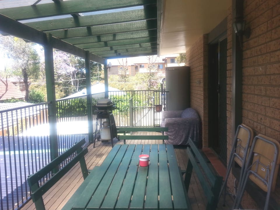 Huge balcony