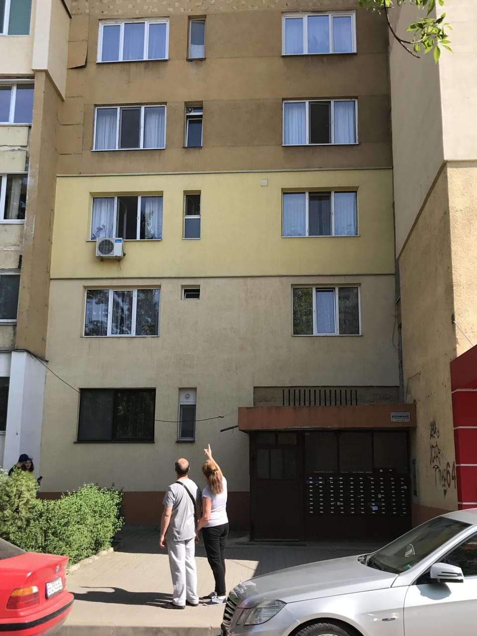 Entrance to building.