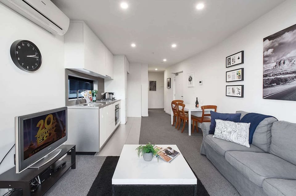 Open plan living area