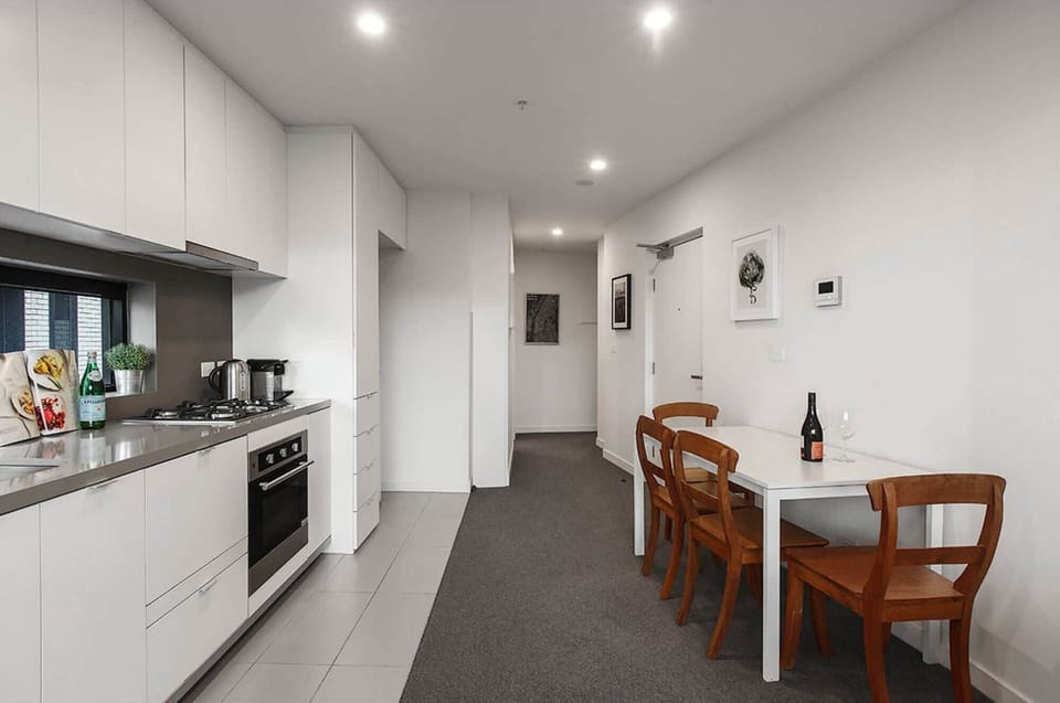 Kitchen and meals area