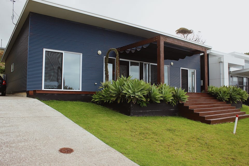 House view from driveway