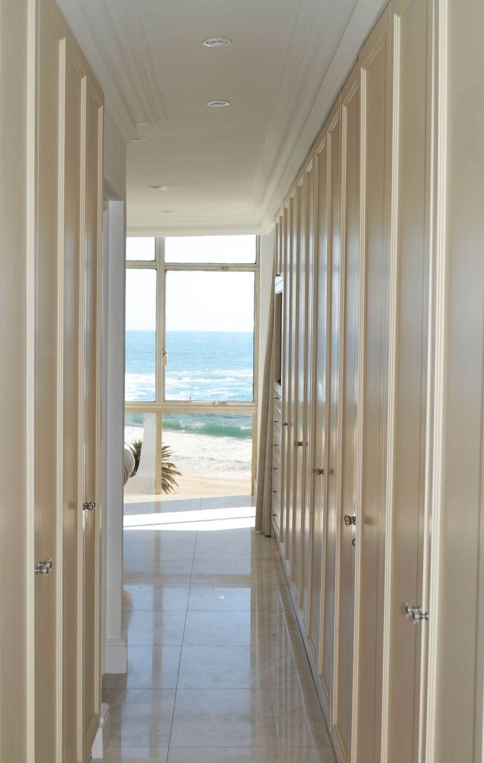 Lots of cupboard space! 
Entrance to the main bedroom and bathroom. 