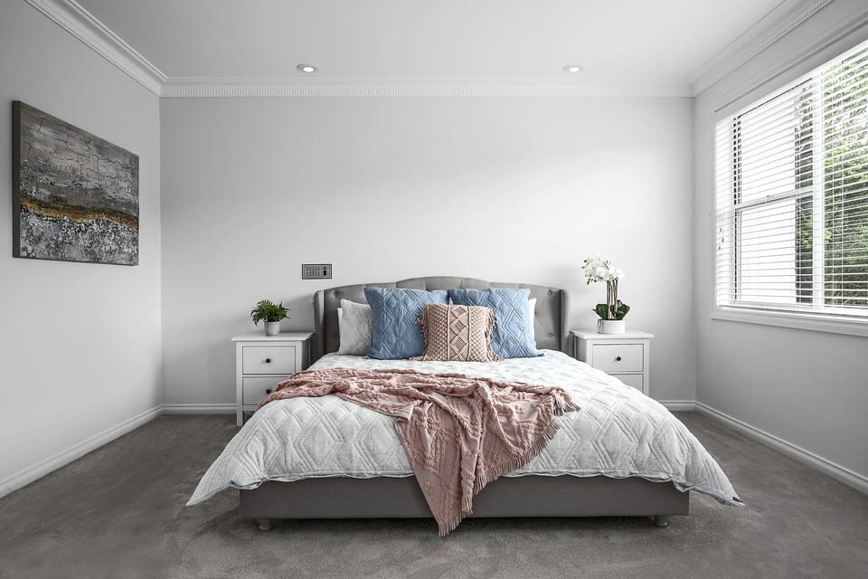 Master Bedroom with King bed and ensuite