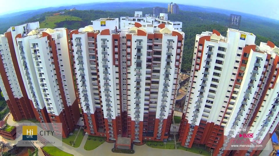 Furnished A/C Deluxe apartment in Hilite City Apartment in Kozhikode