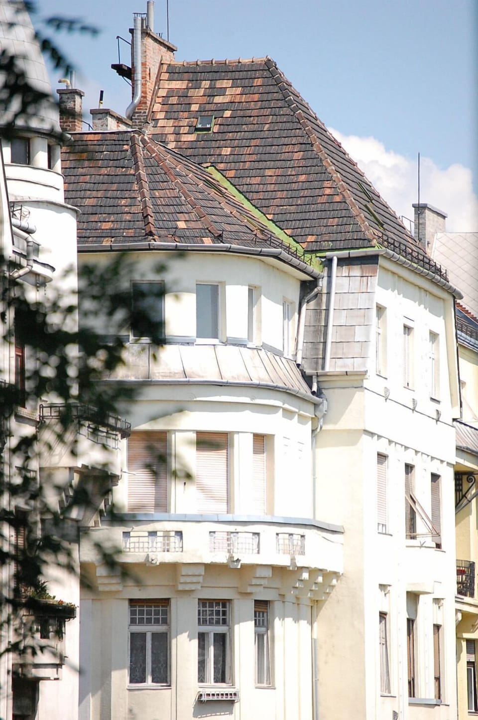the building where our apartment located 