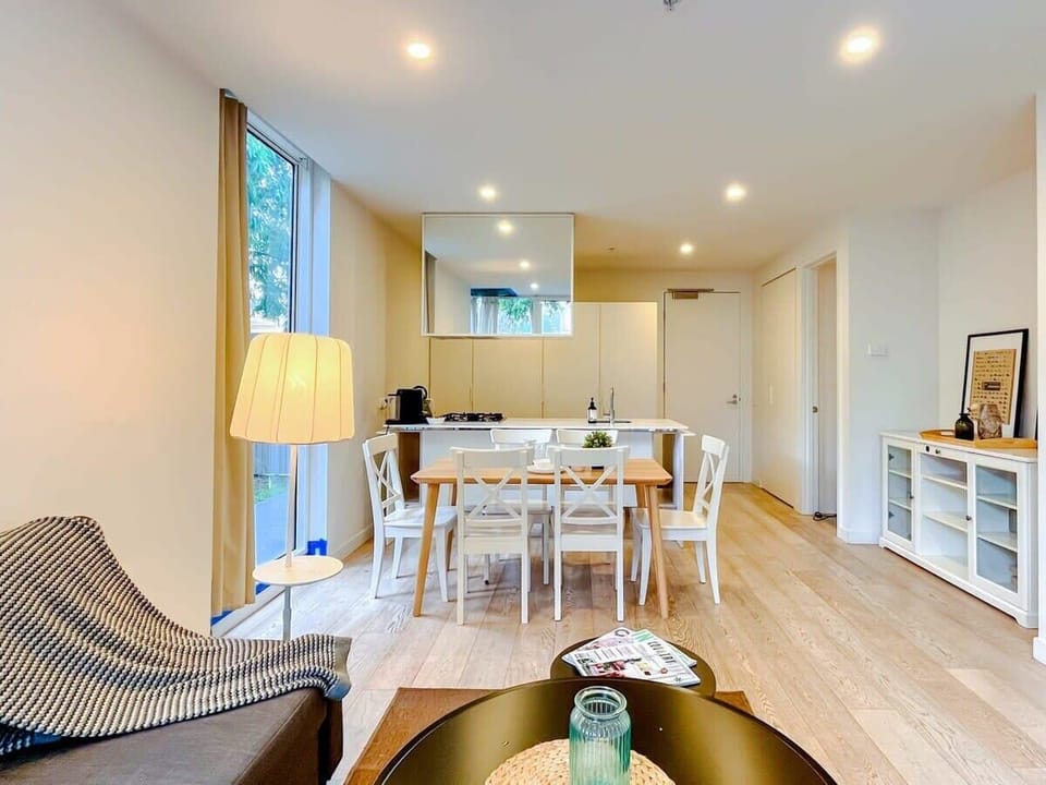 Living Room and Dining Area