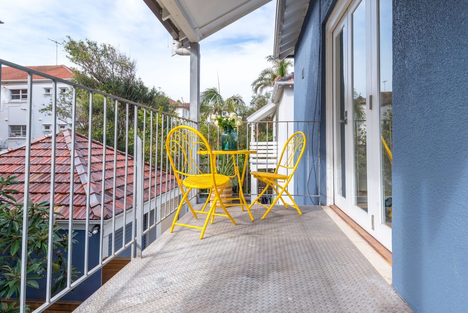 Rear balcony