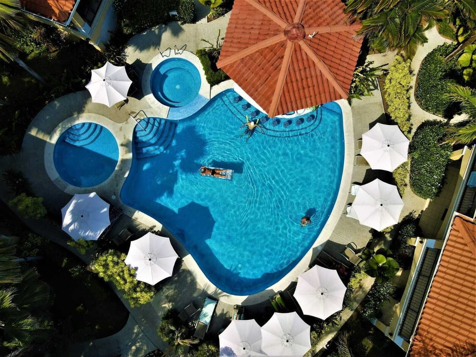Pool area view