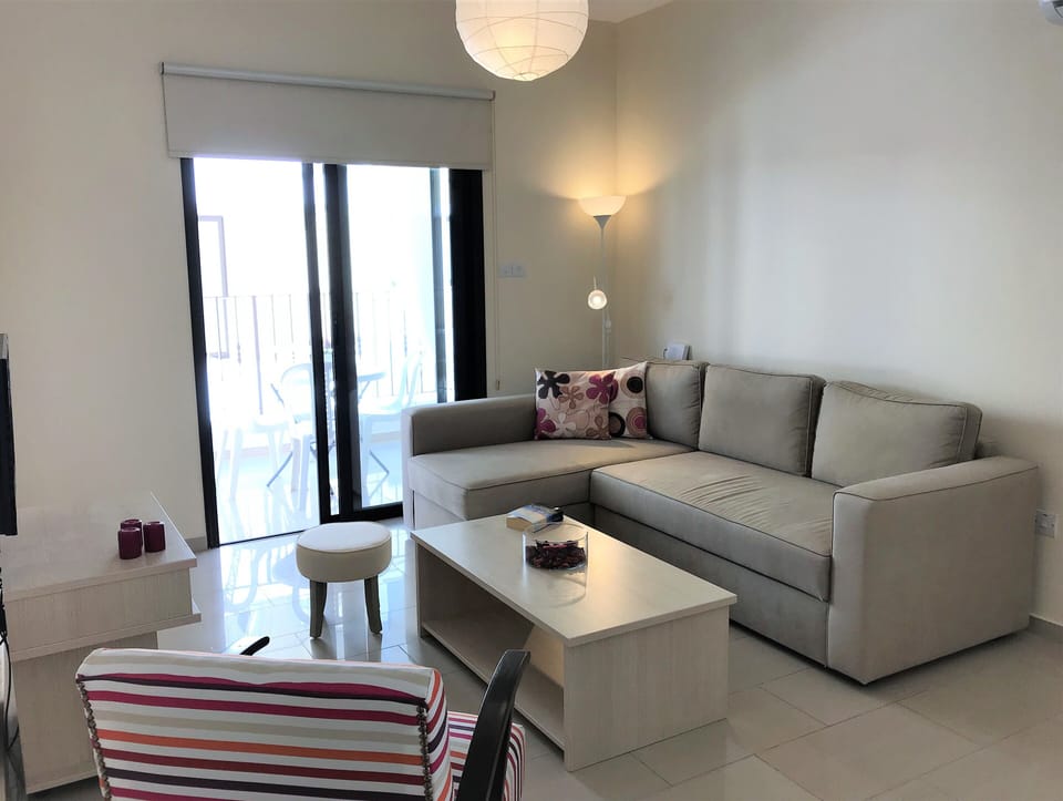 Colorful Lounge area