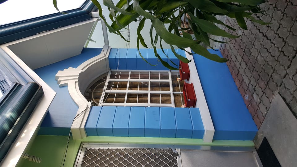Main door front side walk 