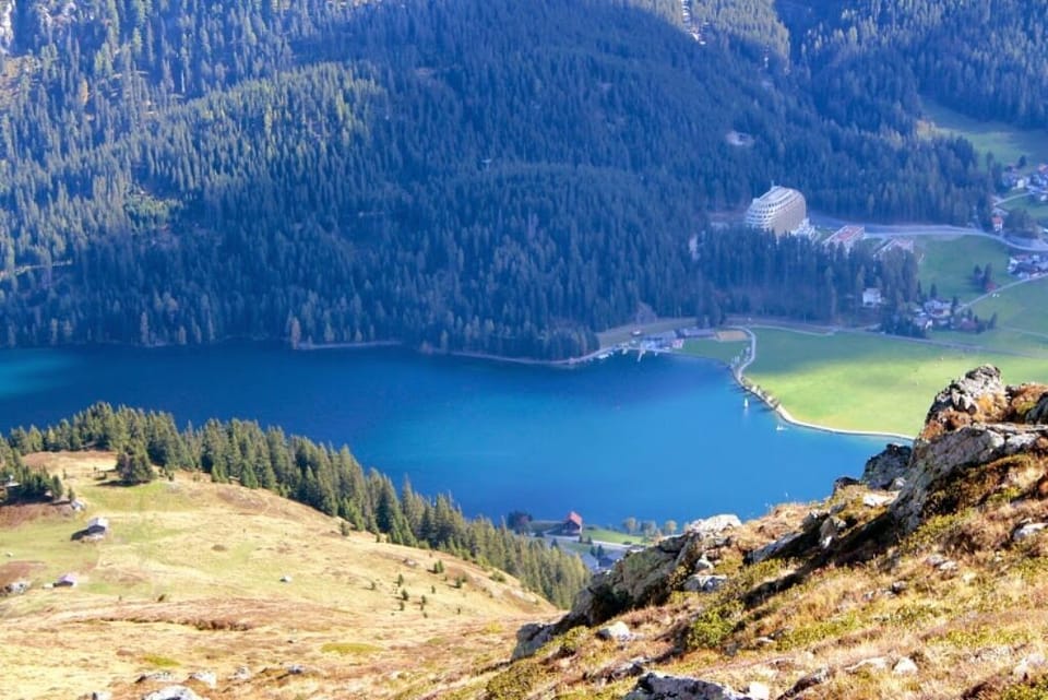 Lake Davos from Gotschna