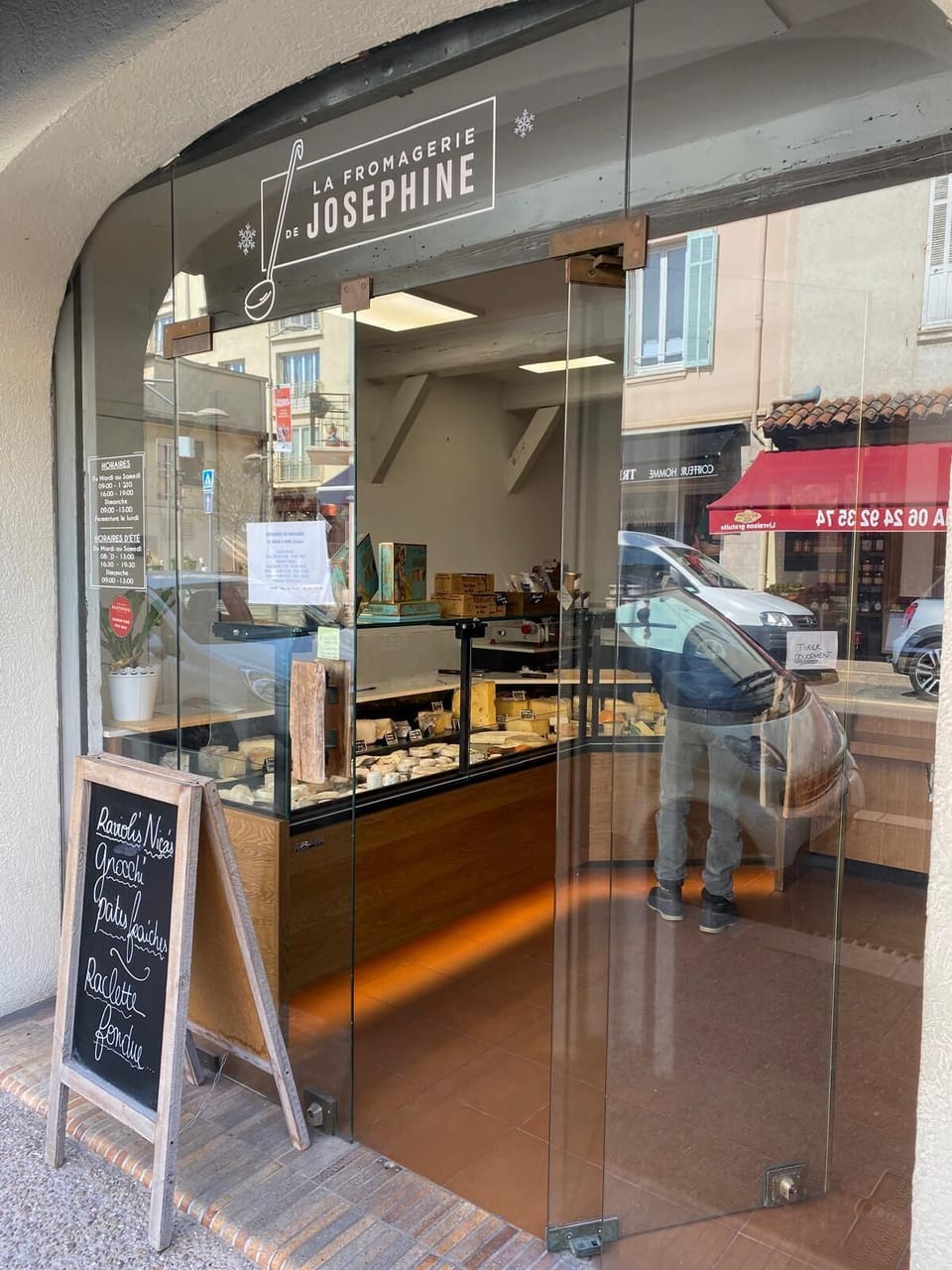 Local cheese shop