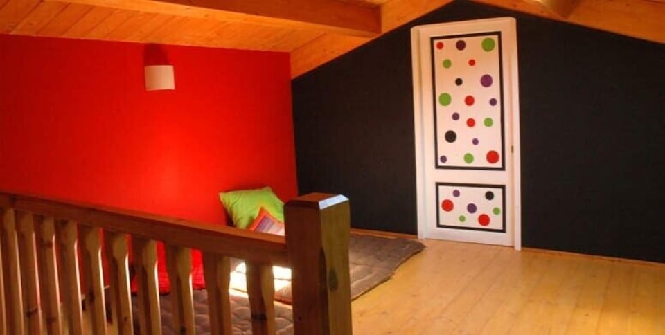 På øverste etage er et teenage område.