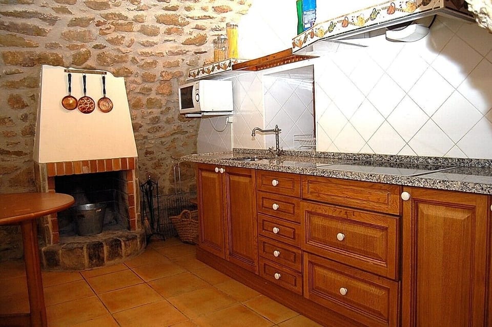 Another of the two traditional kitchens