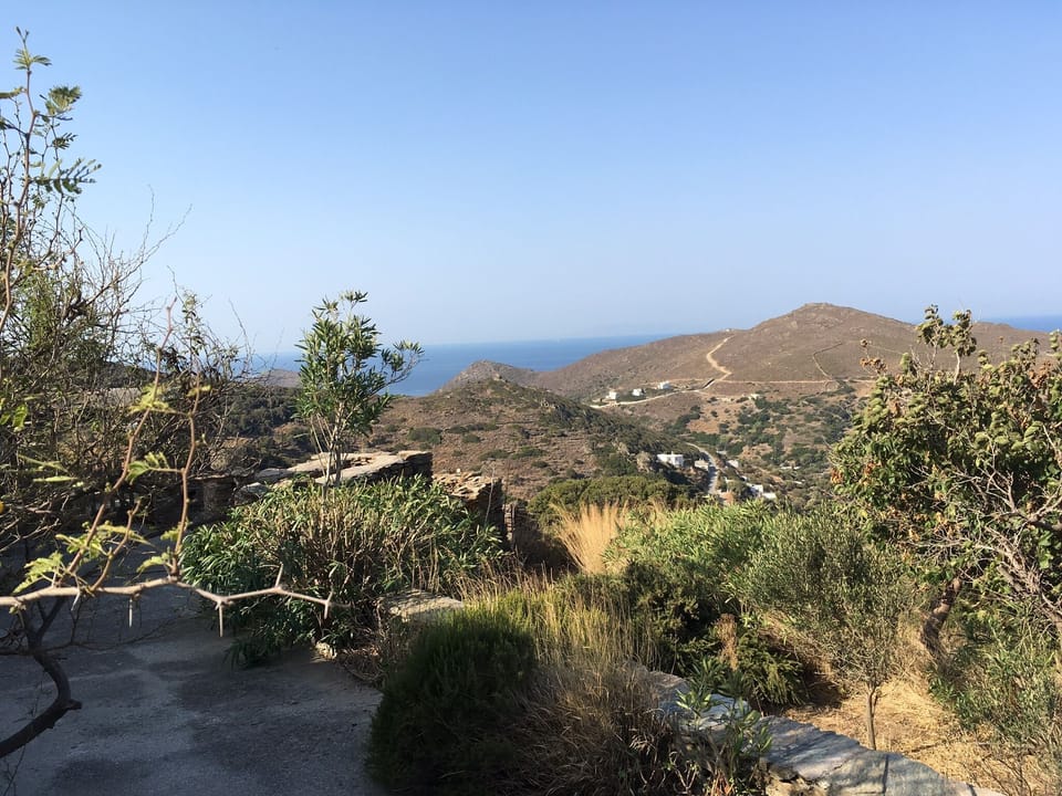 View from terrace