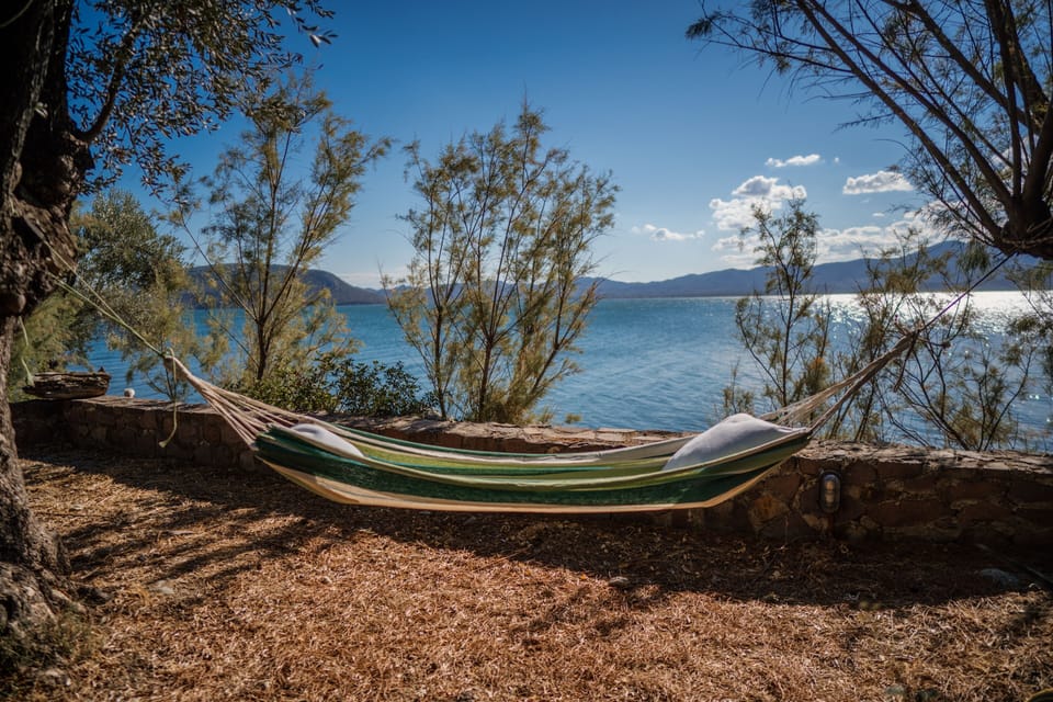 And of course a hammock could not be missing the scenery