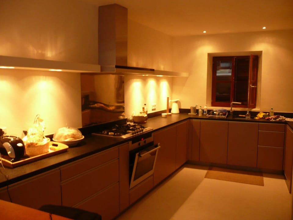 Kitchen by night
