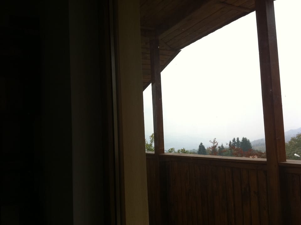 Fog in mid-October.