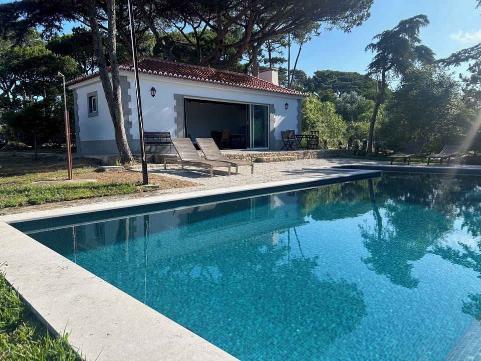 Pool and pool house