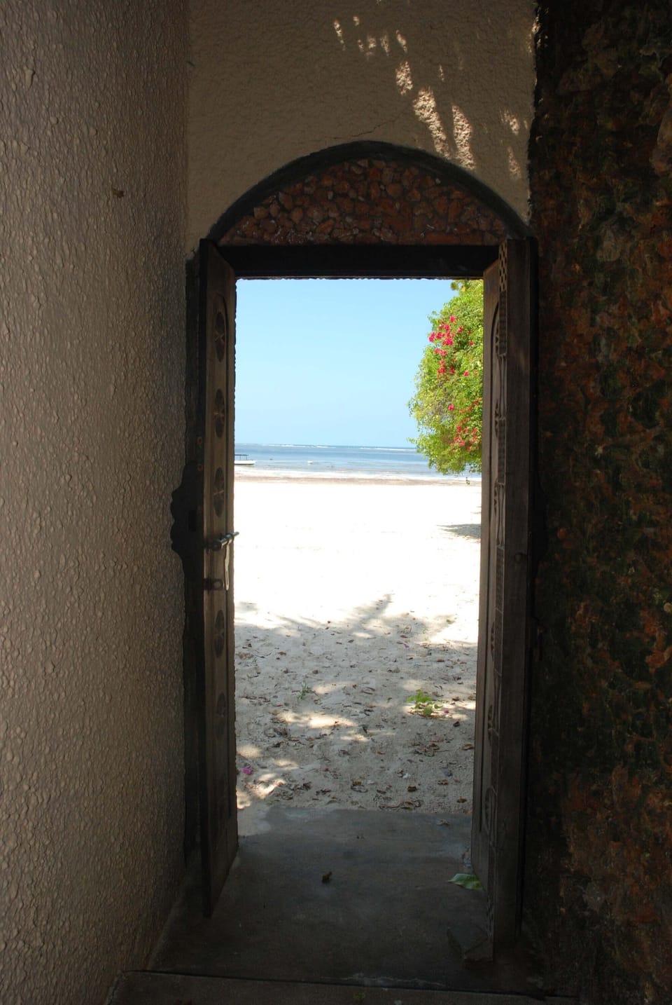 Private door to Beach