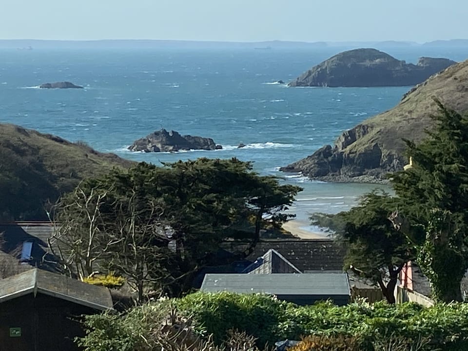 Glimpse from the landing