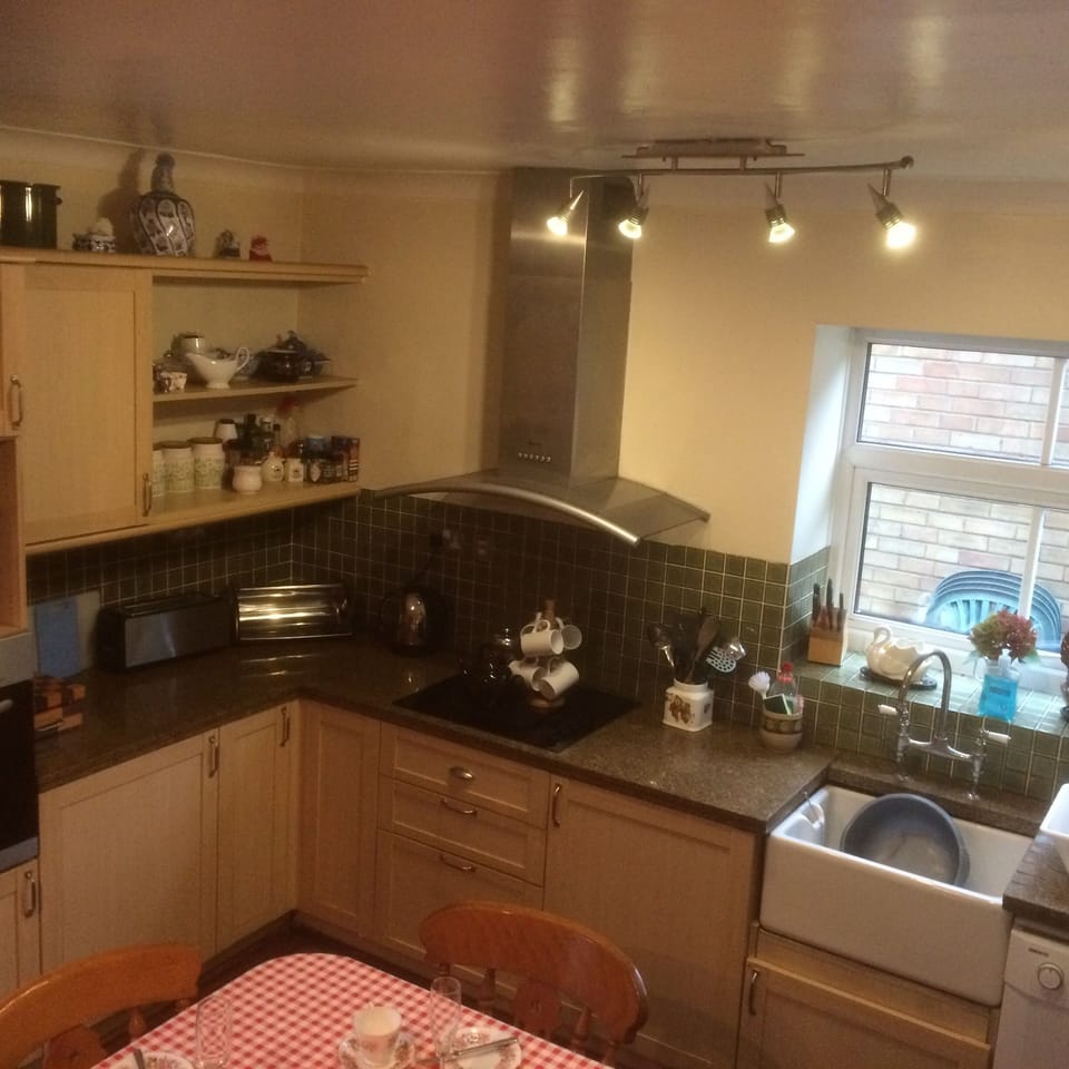 well equipped kitchen