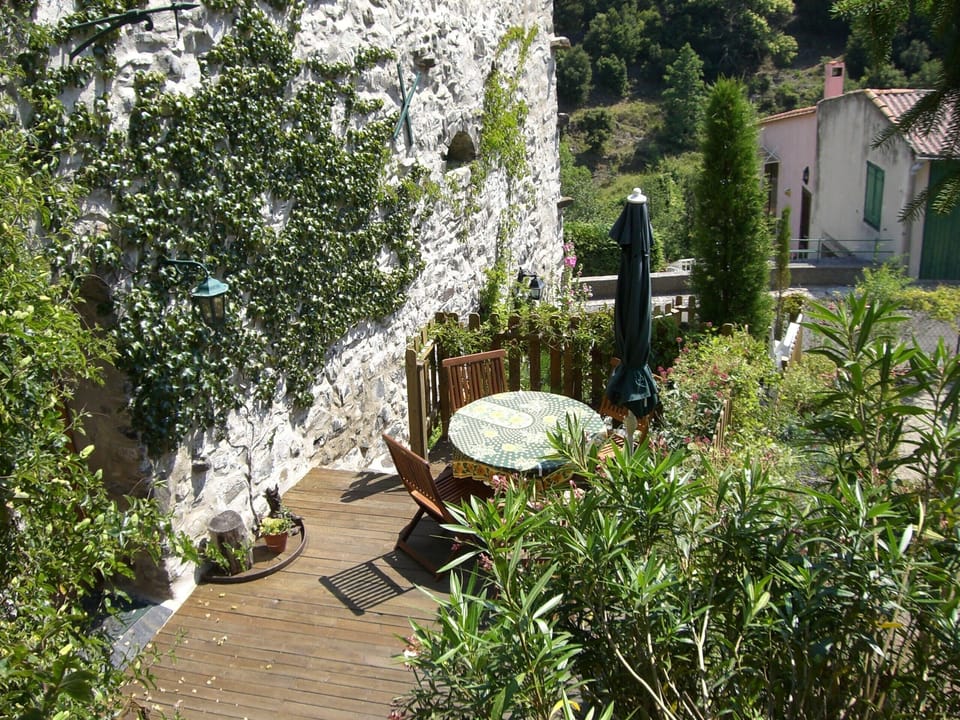 Upper terrace