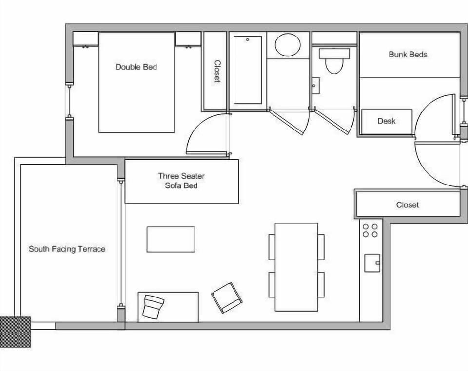 Floor Plan of the appartment