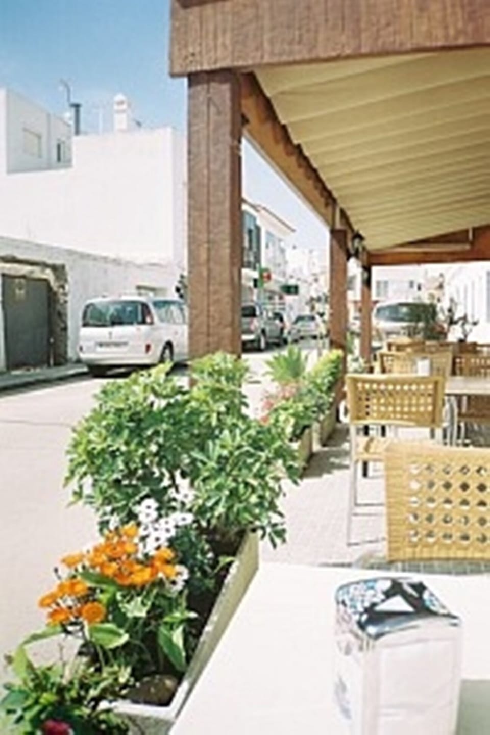 One of many cafes/restaurants in Zahara internet access available in most.