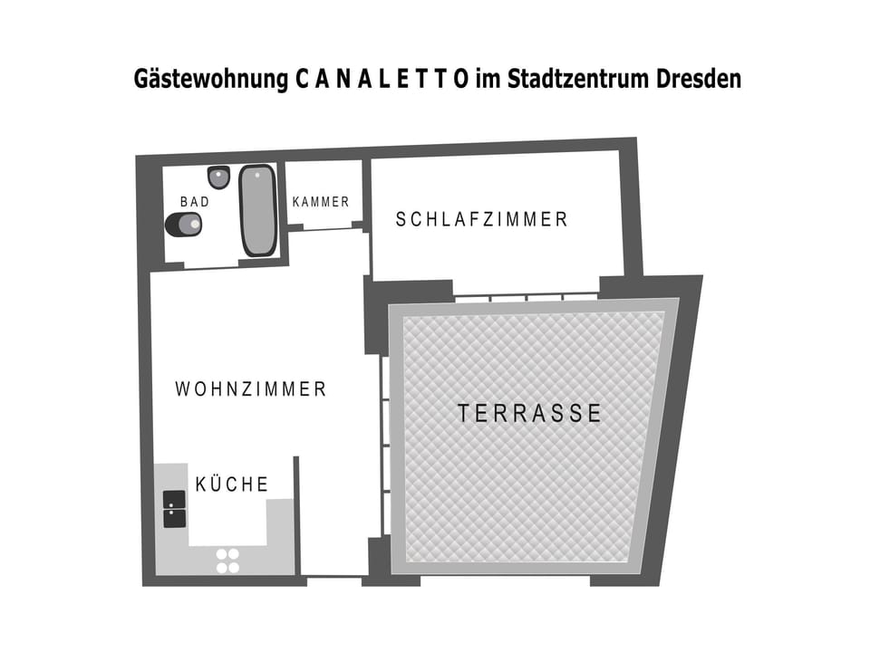 Groundplan of this vacation rental