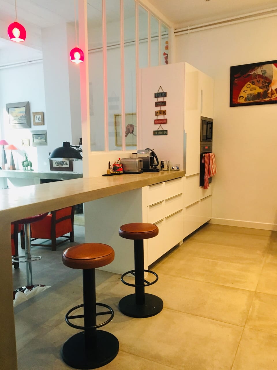 Loft with two terraces and sauna 10 minutes from Paris. House in Montrouge