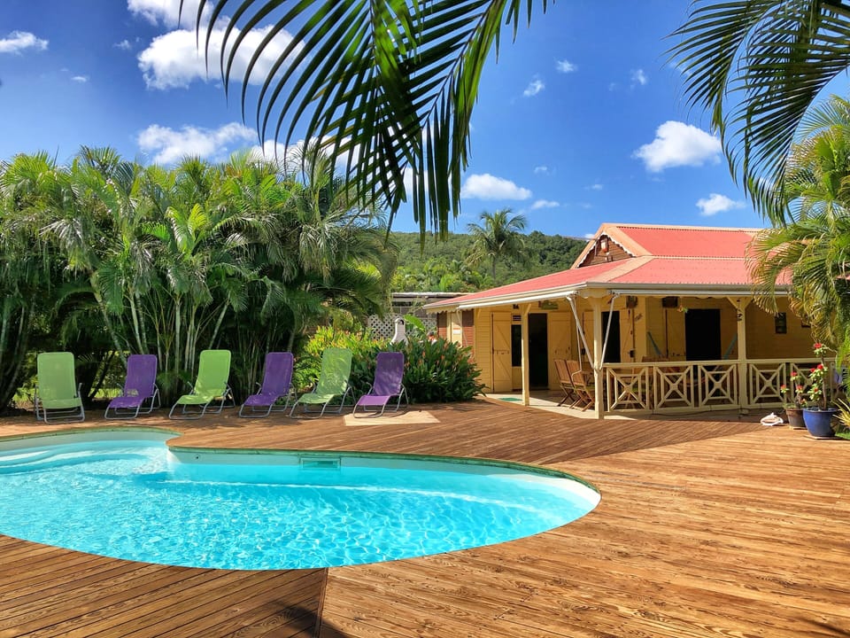 Villa Coco and its swimming pool