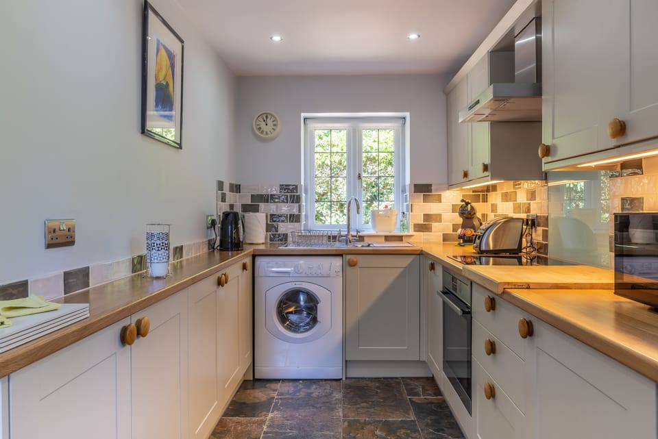 A well-equipped kitchen