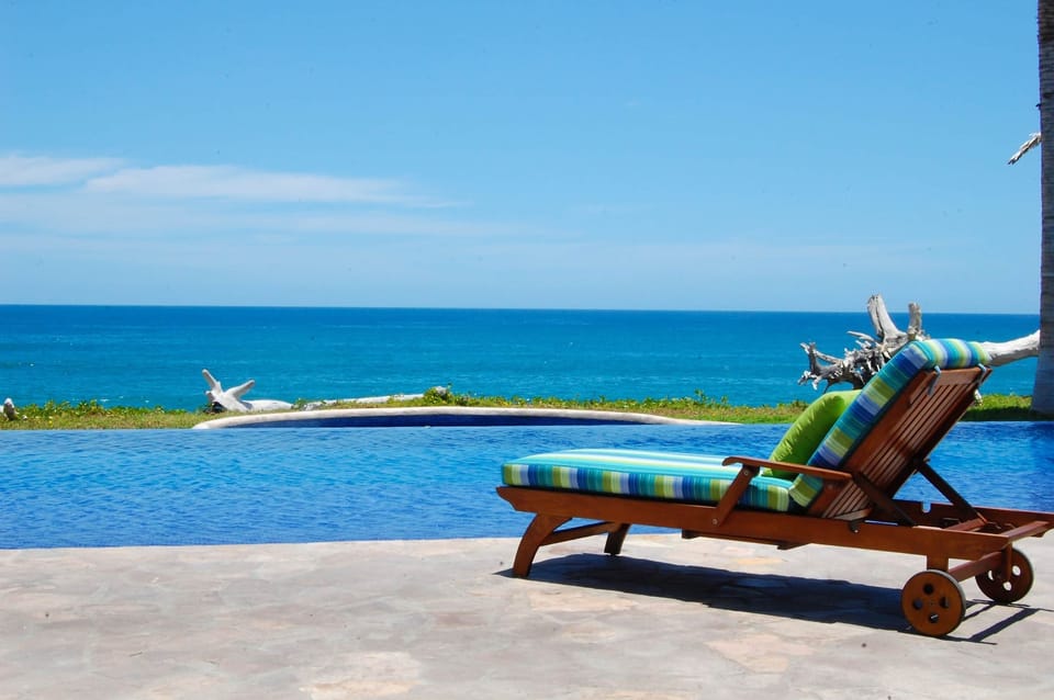Pool ocean front