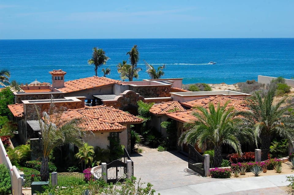 Villa Estero aerial outside view