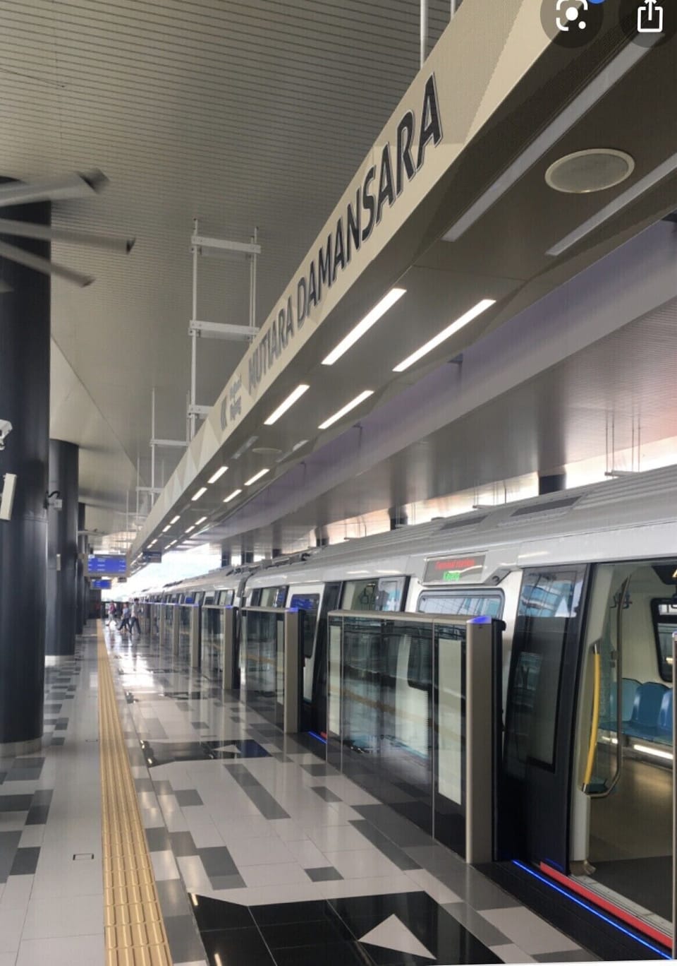 MRT Train Station Mutiara Damansara walking distance from Amisha Home