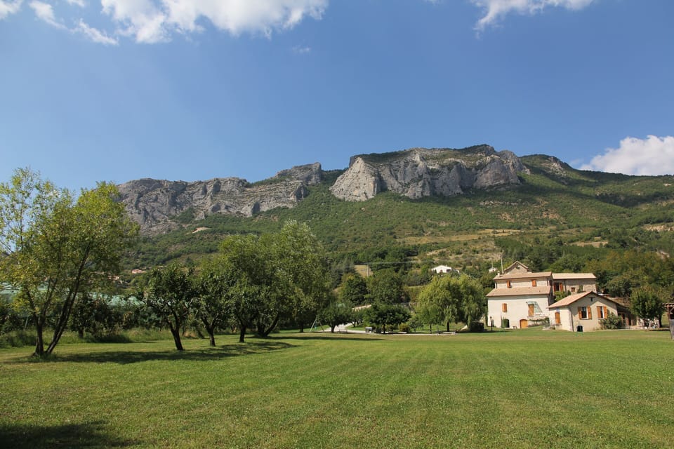 The famous cliffs of Orpierre