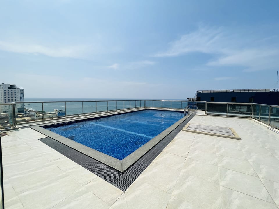 Rooftop swimming pool