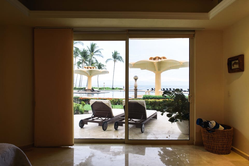 View from main bedroom