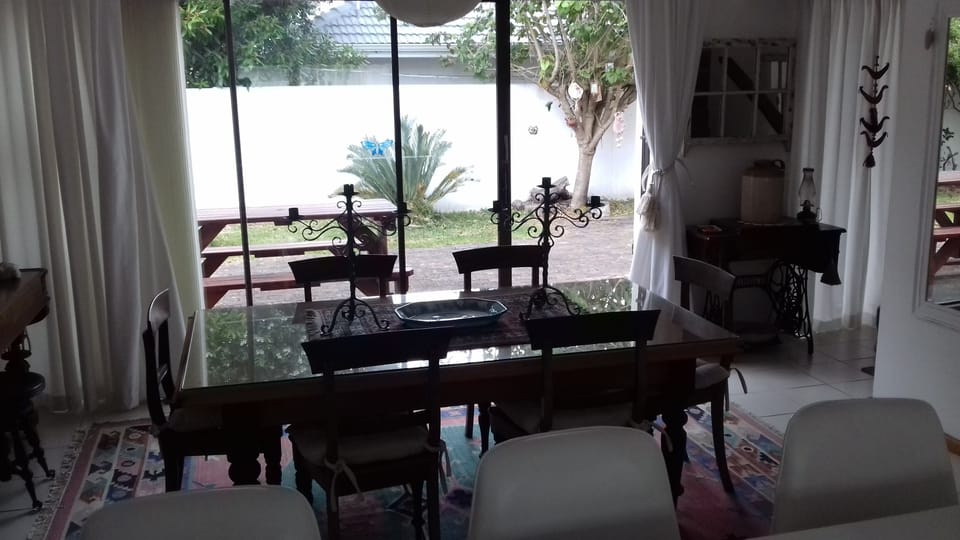 Dining area downstairs.