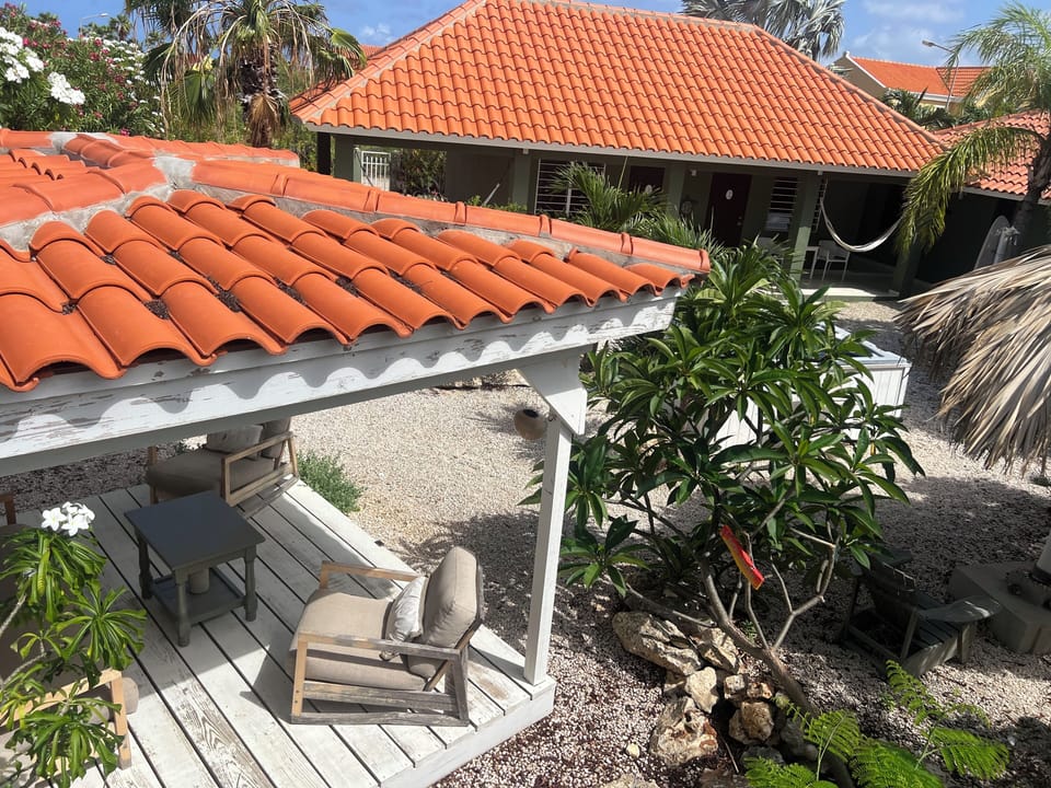 Privacy easy found in 500m2 tropical garden