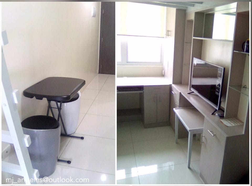 Dining area and TV area